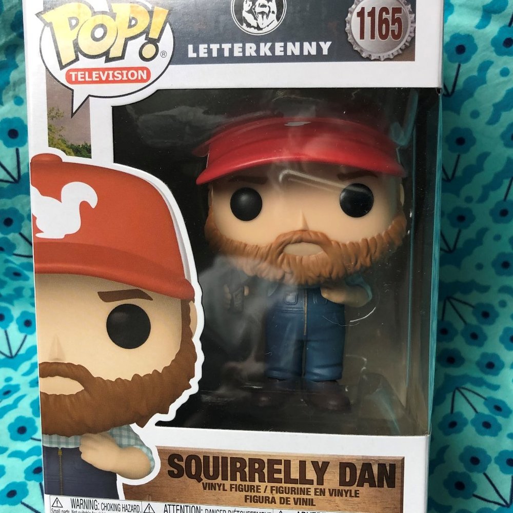 NWOT Funko Squirrely Dan